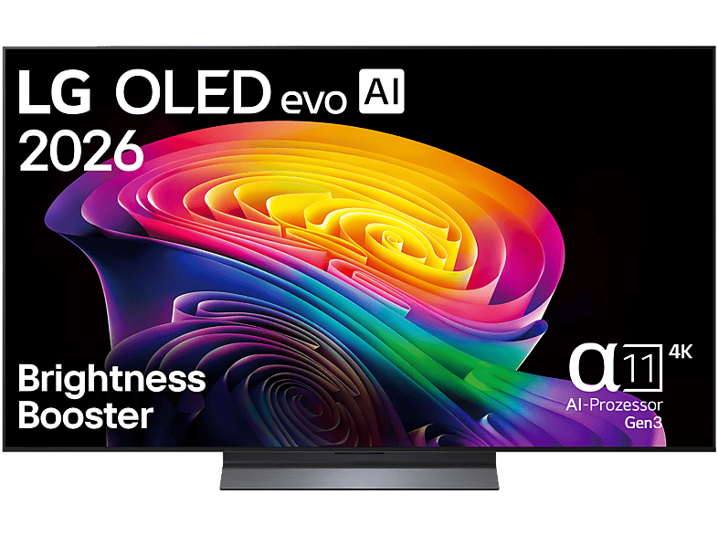 LG OLED55C67LA OLED evo TV C6 (Flat, 55 Zoll / 139 cm, 4K, SMART TV)