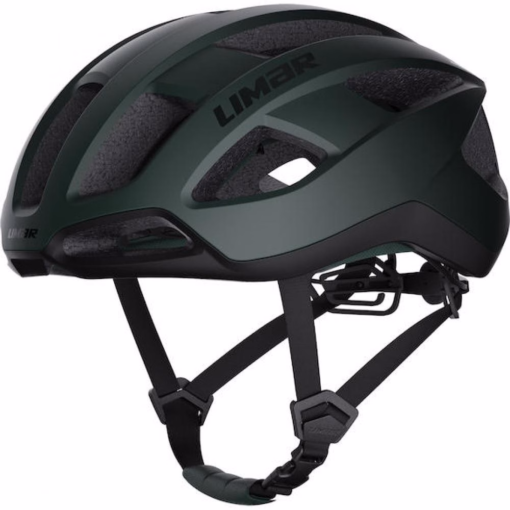 Limar Air Stratos Matt Deep Green Fahrradhelm Größe M - Leichter All-Terrain-Helm für Gravel