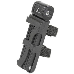 M-WAVE F 875/6 Faltschloss 875 mm - schwarz mit Halter