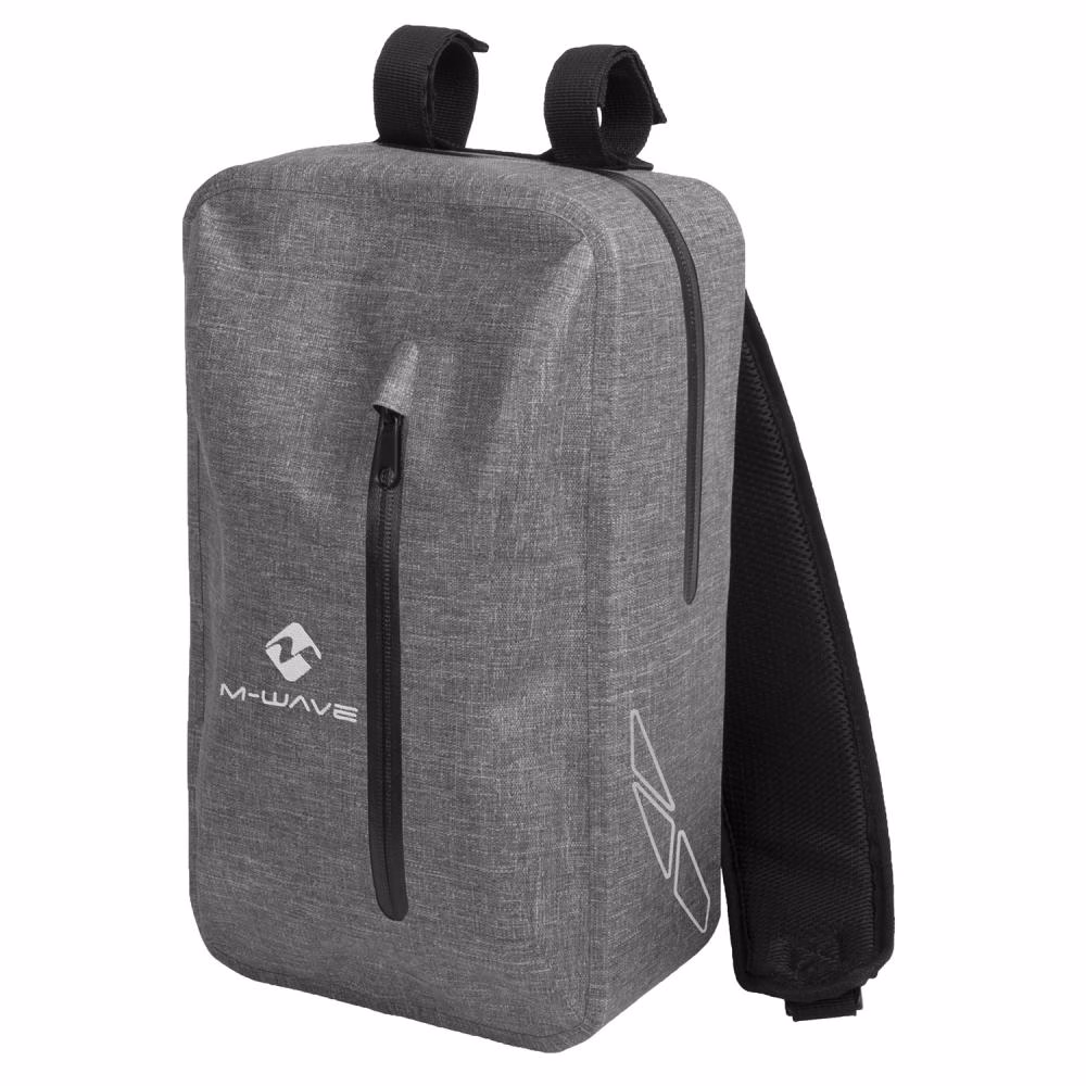 M-WAVE Lenkertasche Suburban Messenger Compact - kompakte, wasserdichte Lenkertasche für Fahrrad & E-Scooter
