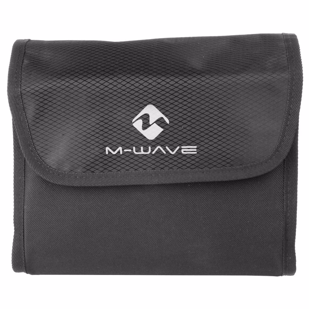 M-WAVE Lenkertasche Utrecht Travel Eco - robuste & wasserabweisende Bike-Tasche