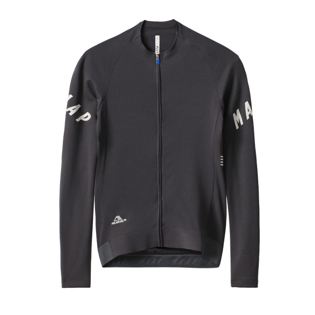 MAAP Aeon LS Jersey langarm Fahrradtrikot Herren XS asphalt