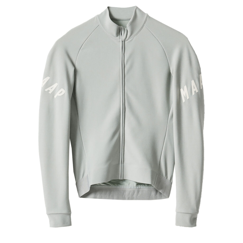 MAAP Aeon Thermal LS Jersey Langarm Fahrradtrikot Herren M graystone