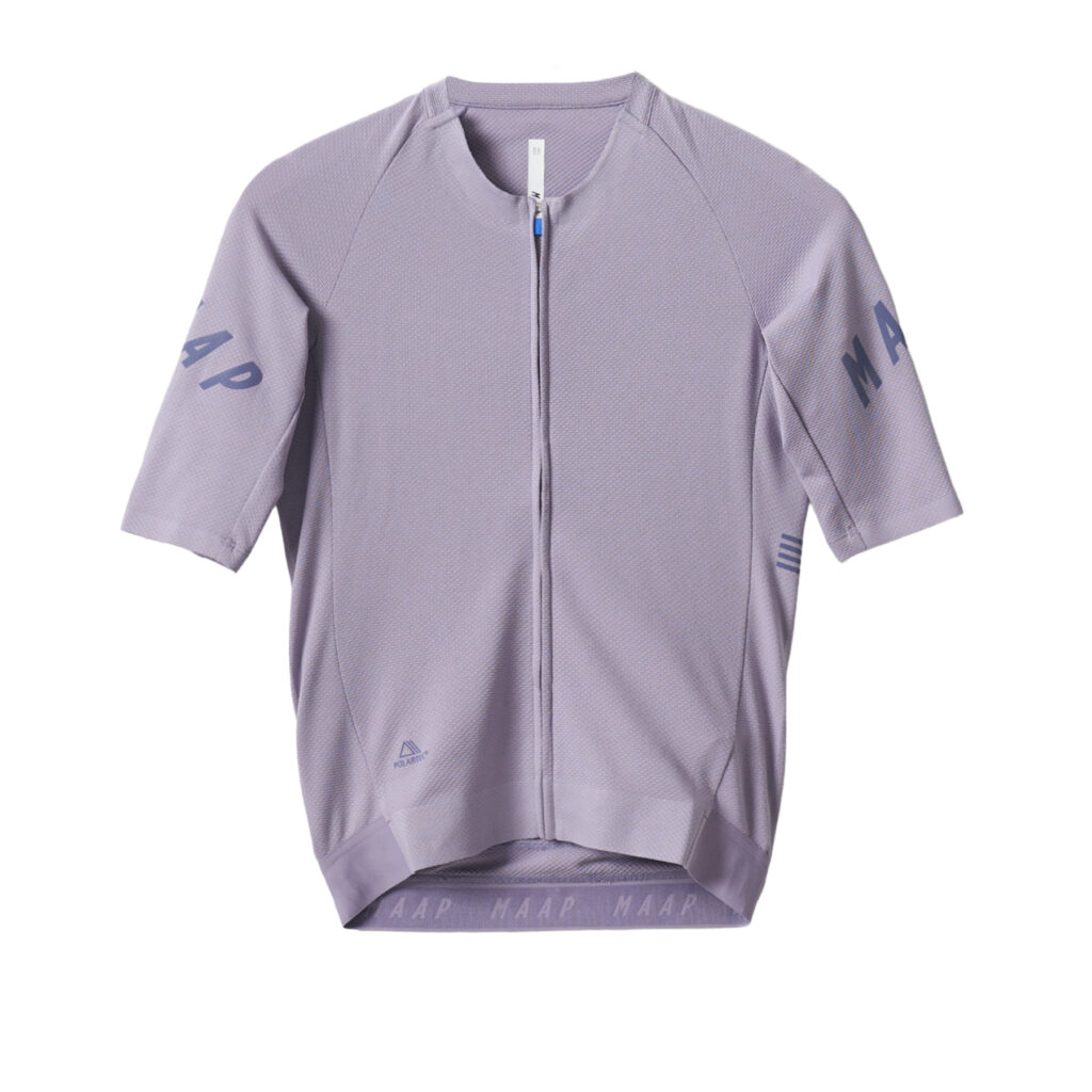 MAAP Apex Aeon Jersey Kurzarm Fahrradtrikot Herren XXL lavender grey