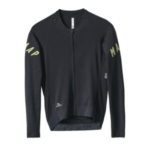 MAAP Apex Aeon LS Jersey Langarm Fahrradtrikot Herren M black