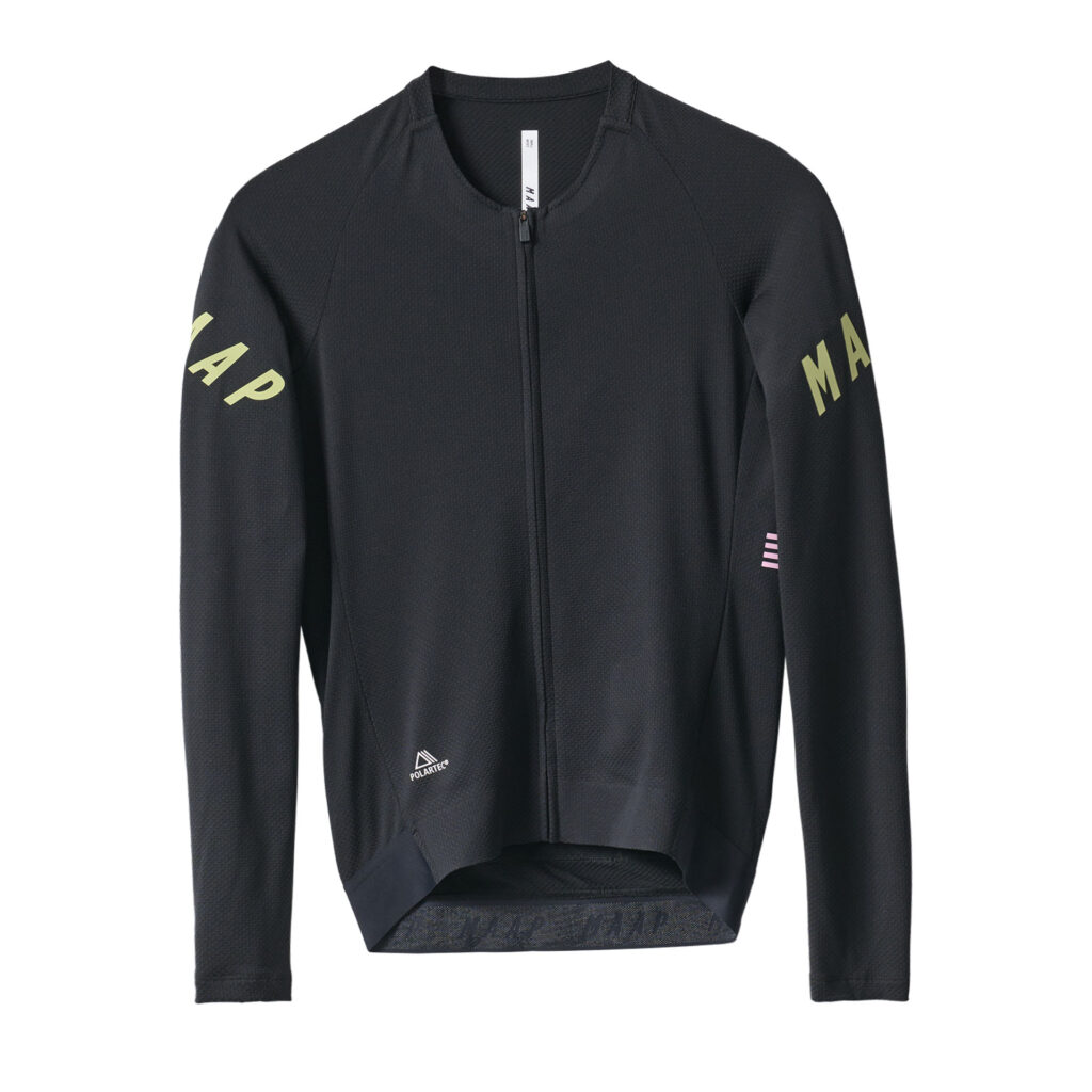 MAAP Apex Aeon LS Jersey Langarm Fahrradtrikot Herren S black