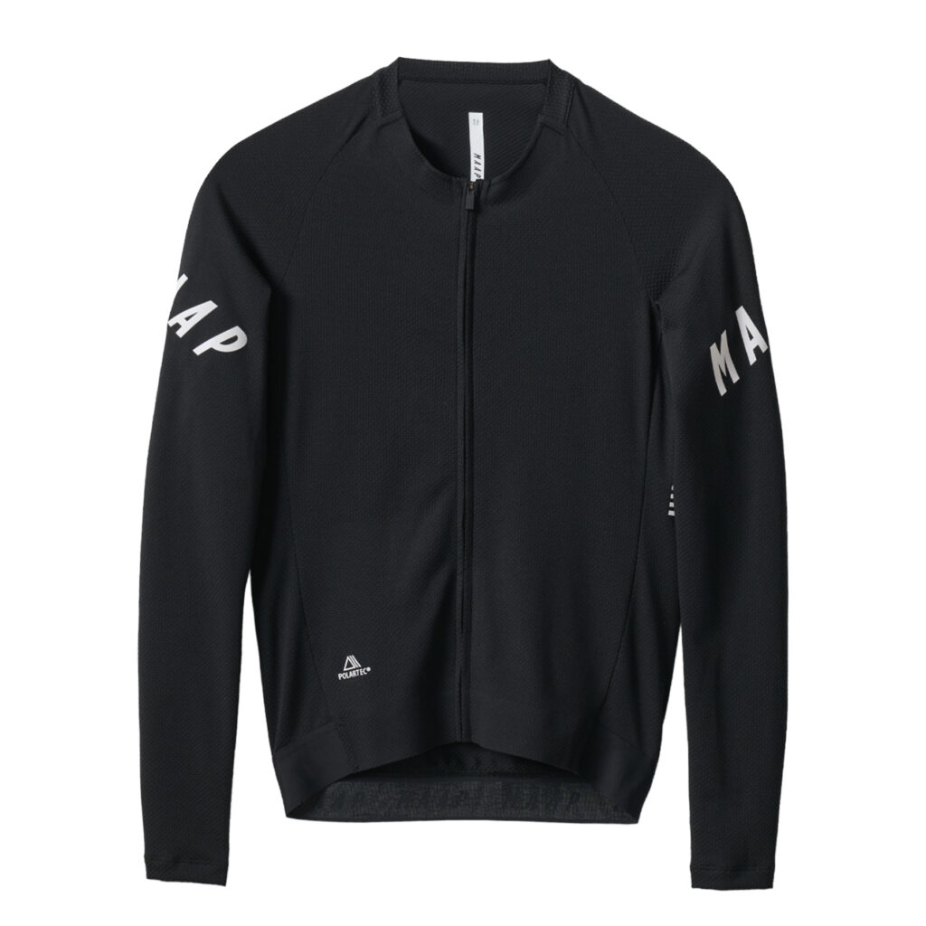 MAAP Apex Aeon LS Jersey langarm Fahrradtrikot Herren XL black/white