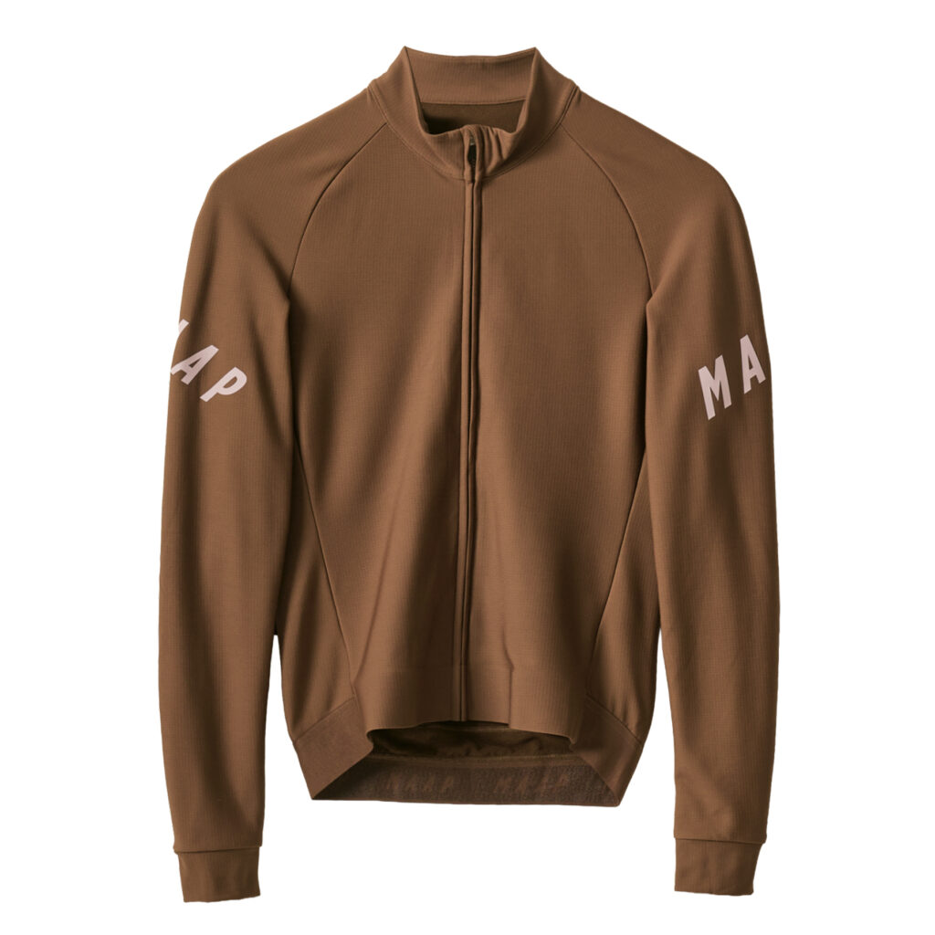 MAAP Apex Aeon Thermal LS Jersey Langarm Fahrradtrikot Herren XS espresso