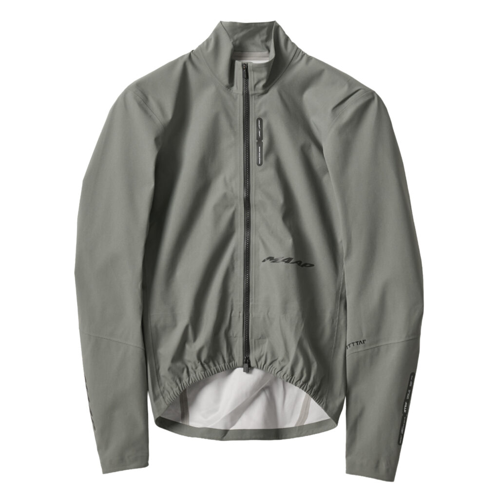 MAAP Apex Downpour Jacket Fahrrad Regenjacke Herren XS castor grey