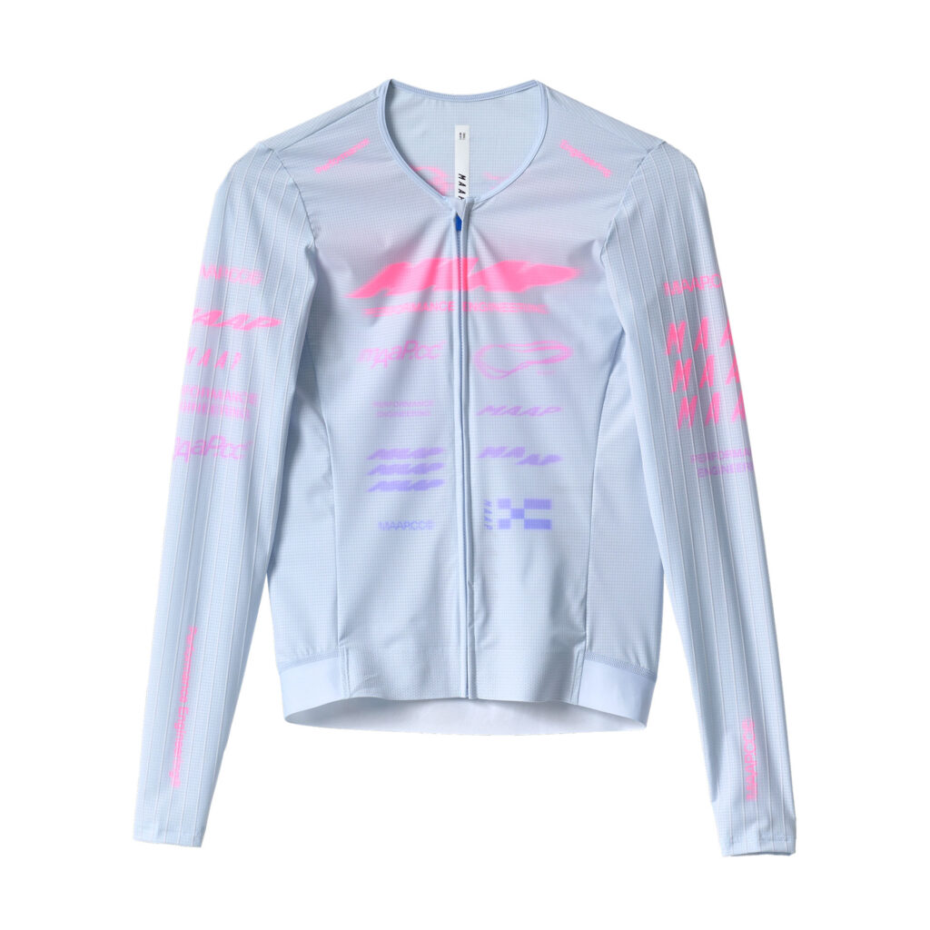 MAAP Beta Pro Aero LS Jersey Langarm Fahrradtrikot Herren XL xenon purple