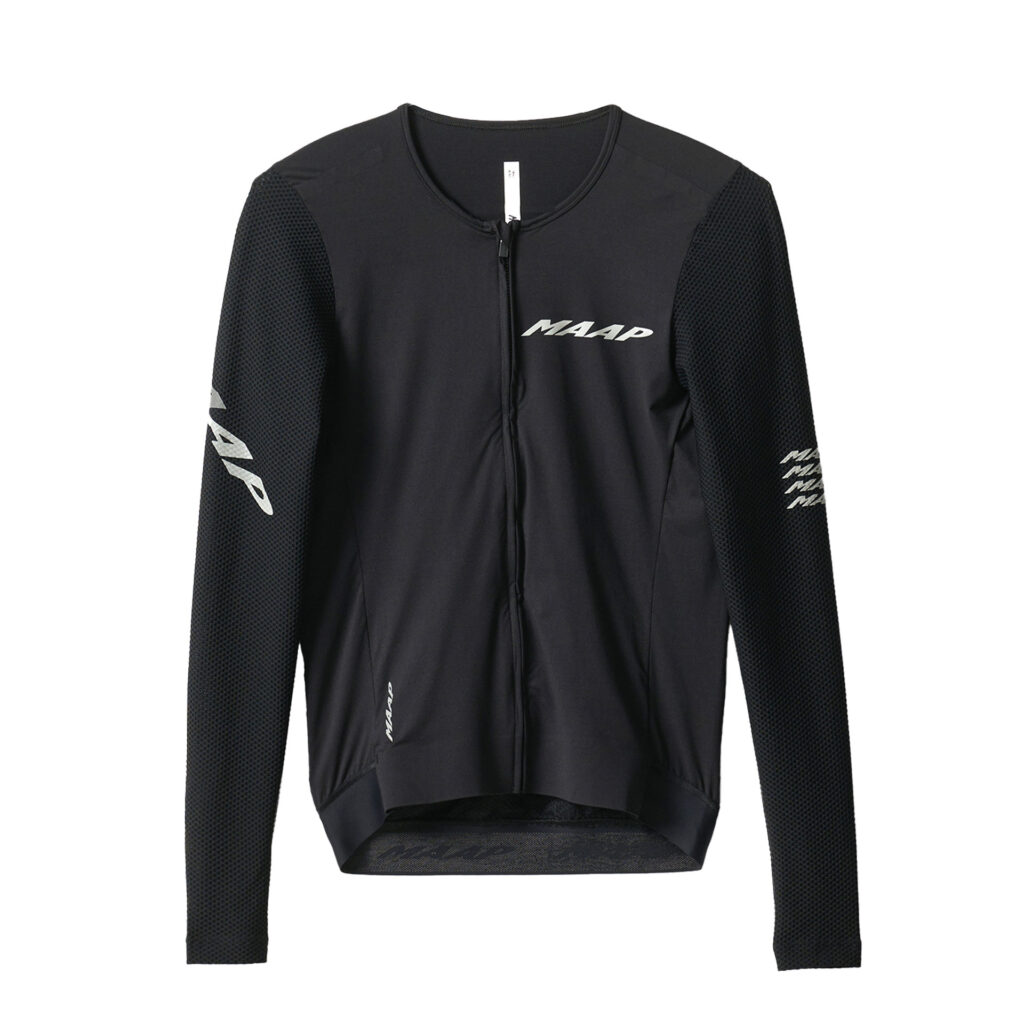 MAAP Emerge LS Jersey Langarm Fahrradtrikot Herren XXL black