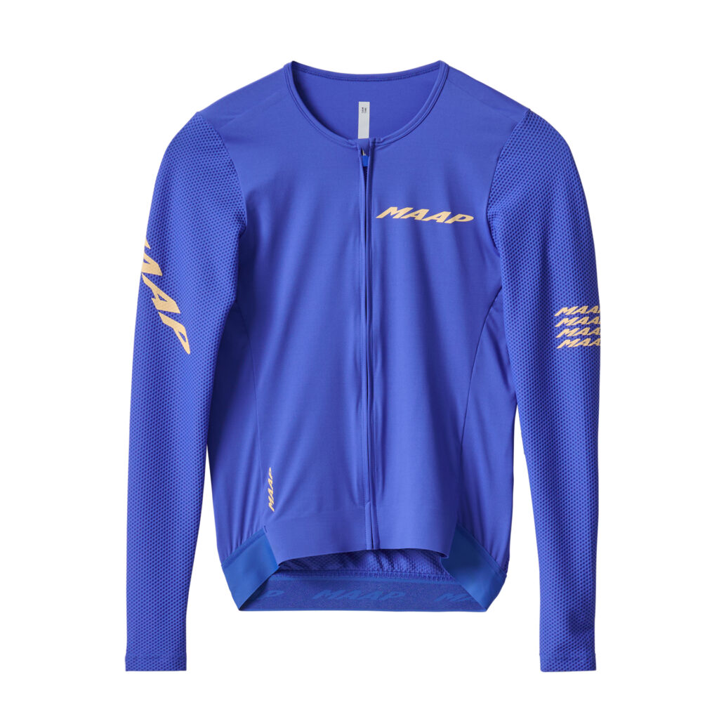 MAAP Emerge LS Jersey Langarm Radtrikot Herren S amparo blue