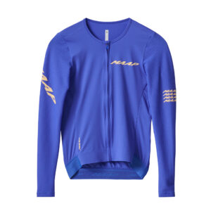 MAAP Emerge LS Jersey Langarm Radtrikot Herren XS amparo blue