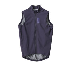 MAAP Pro Atmos Vest Regen-Fahrradweste Herren M deep navy