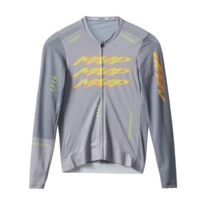 MAAP Pulse Pro Air LS Jersey 3.0 Langarm Radtrikot Herren L platinum grey