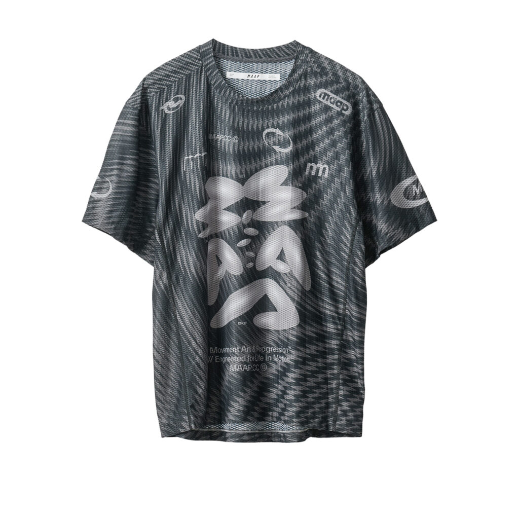 MAAP Spectrum Air Mesh Tee Kurzarm Fahrradtrikot S carbon black