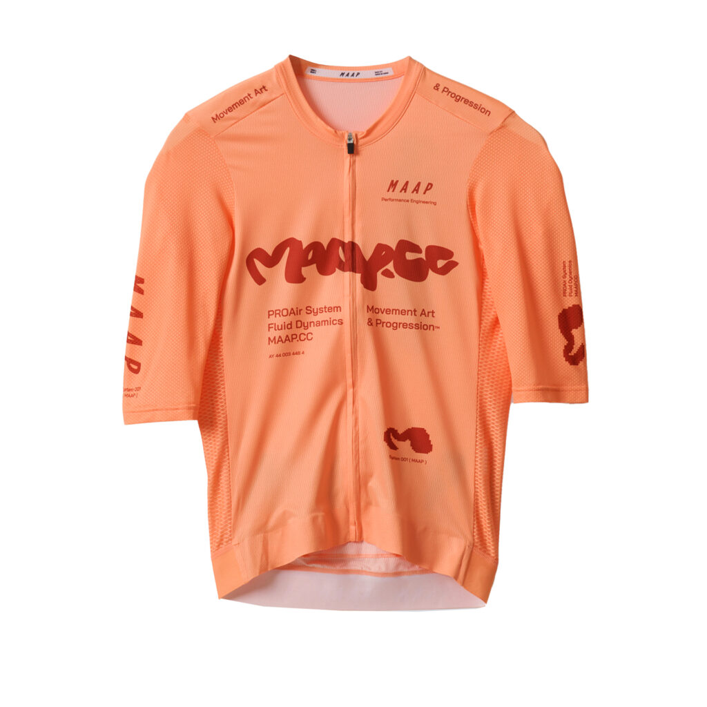 MAAP Strata Pro Air Jersey 3.0 kurzarm Fahrradtrikot Herren L sorbet
