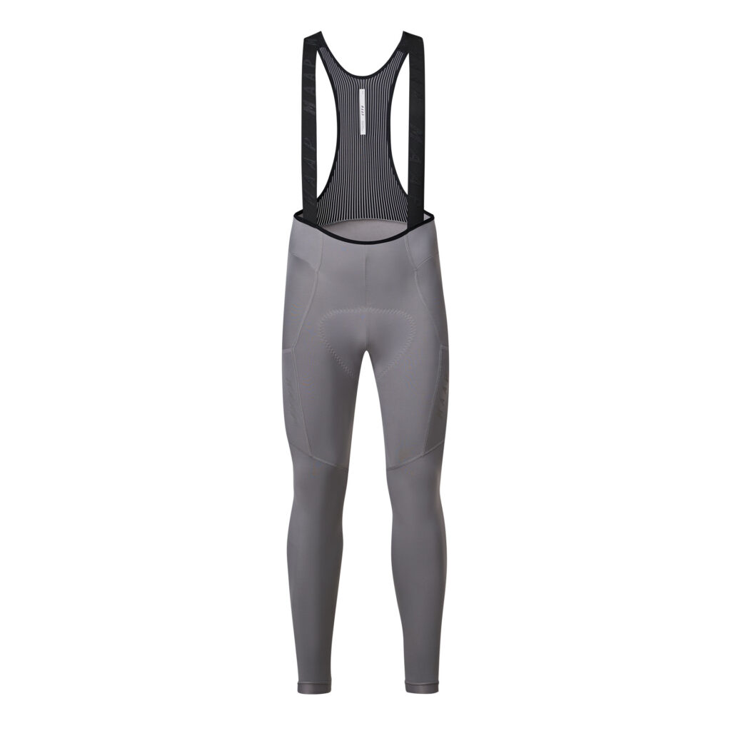 MAAP Team Bib Evo Thermal Cargo Tights lange Fahrradhose Herren M titanium