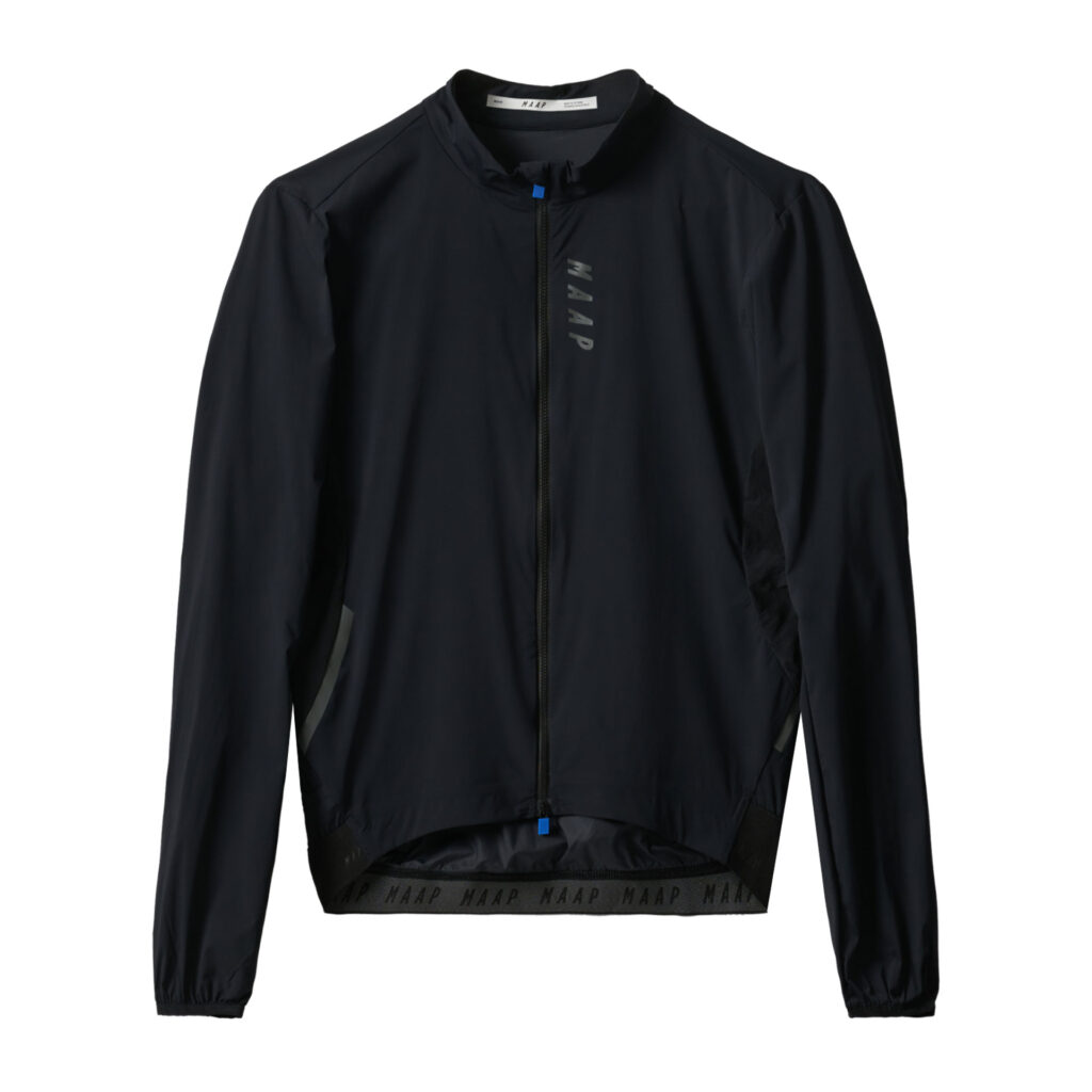 MAAP Team Flow Jacket Fahrrad-Windjacke Herren S jet black
