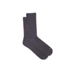 MAAP Team Sock - Long Fahrradsocken L-XL charcoal plum