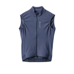 MAAP Team Thermal Vest warme Fahrrad Windweste M carbon blue