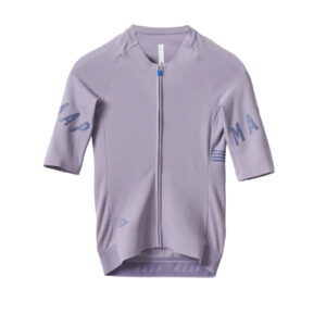 MAAP Women's Apex Aeon Jersey Kurzarm Fahrradtrikot Frauen XL lavender grey