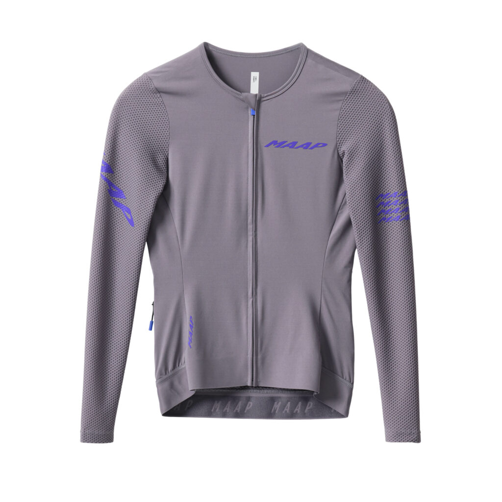 MAAP Women's Pro Emerge LS Jersey langarm Fahrradtrikot Damen XXXS anthracite
