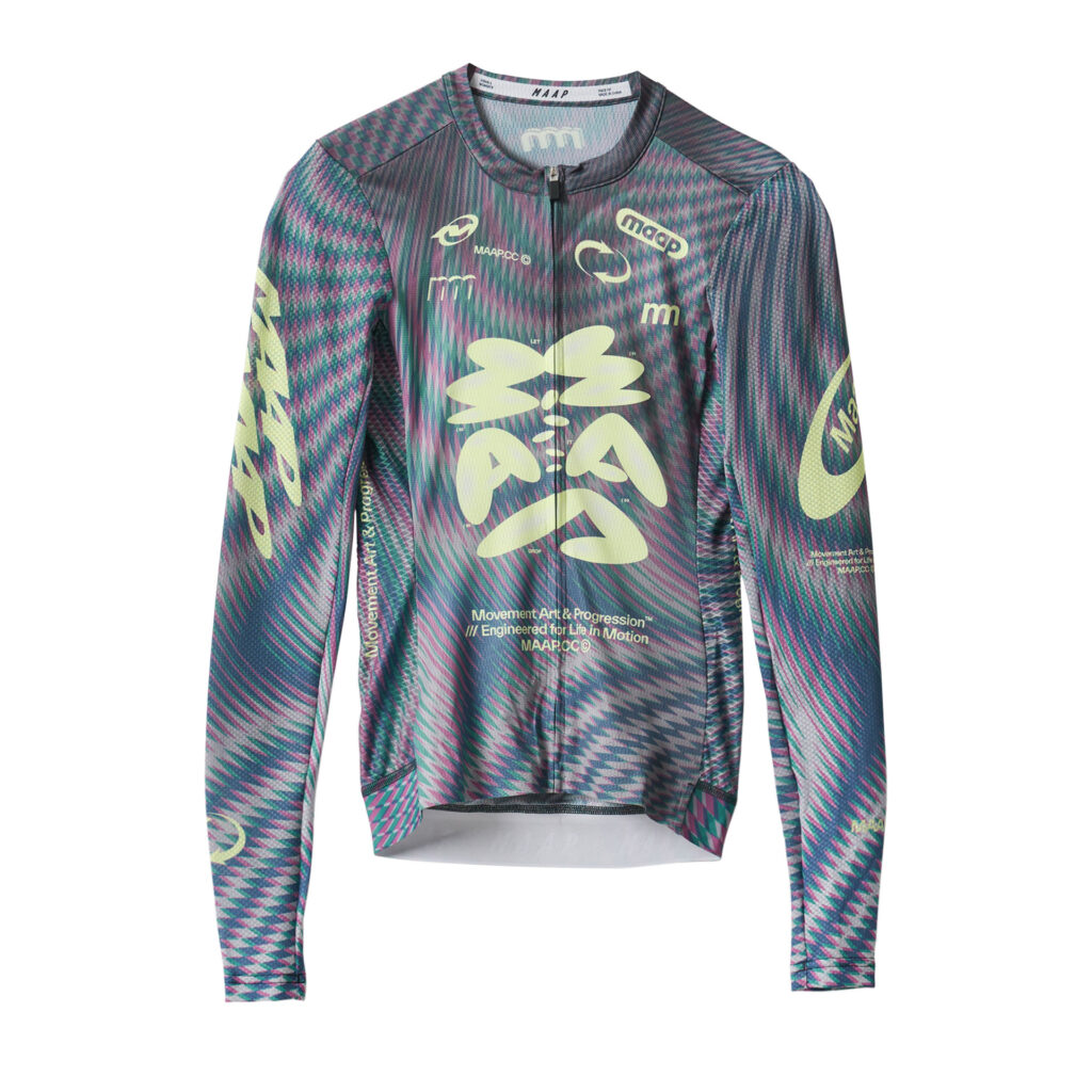 MAAP Women's Spectrum Pro Air LS Jersey 3.0 Langarm Fahrradtrikot Frauen L hologram