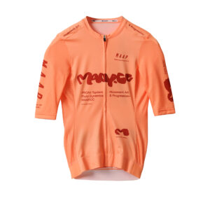MAAP Women's Strata Pro Air Jersey 3.0 kurzarm Fahrradtrikot Damen L sorbet