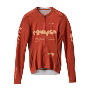 MAAP Women's Strata Pro Air LS Jersey 3.0 langarm Fahrradtrikot Damen L picante