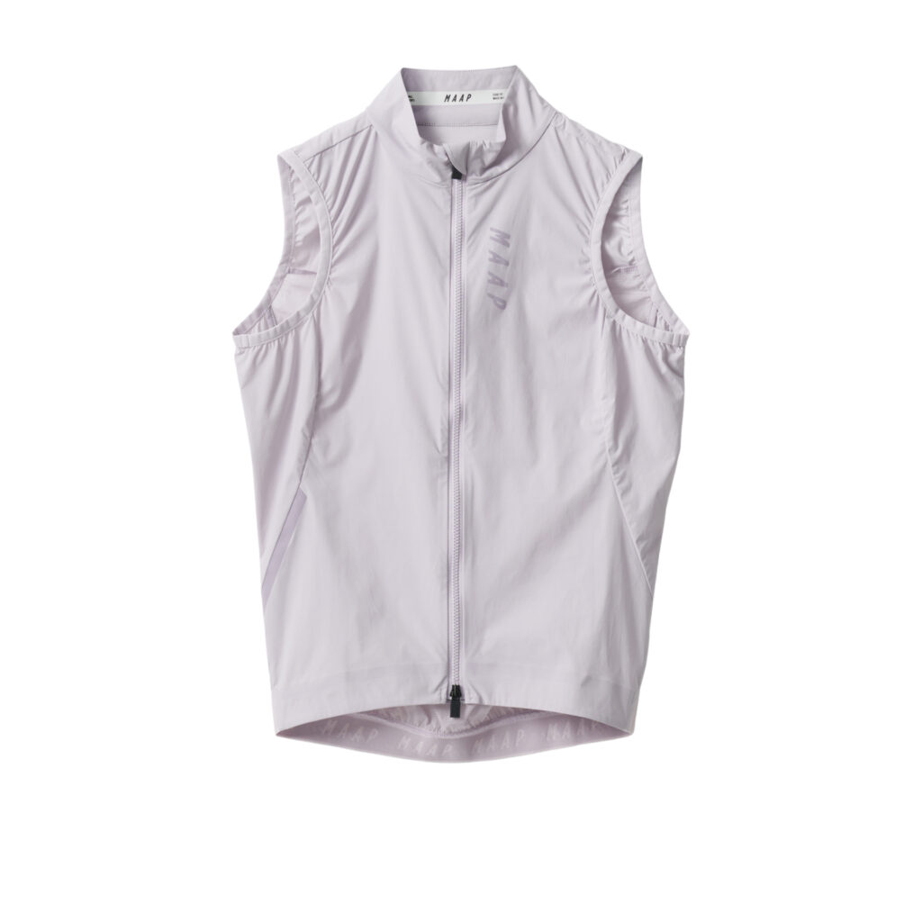 MAAP Women's Team Flow Vest Fahrrad Windweste Damen M thistle