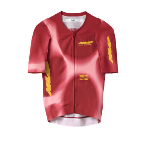MAAP Women's Void Pro Race Jersey Kurzarm Fahrradtrikot Frauen L crimson dusk