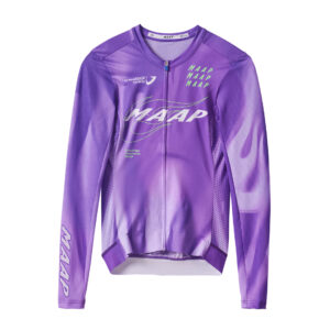 MAAP Women's WorldTour 26 Pro Air LS Jersey 3.0 Langarm Fahrradtrikot Damen L electric purple