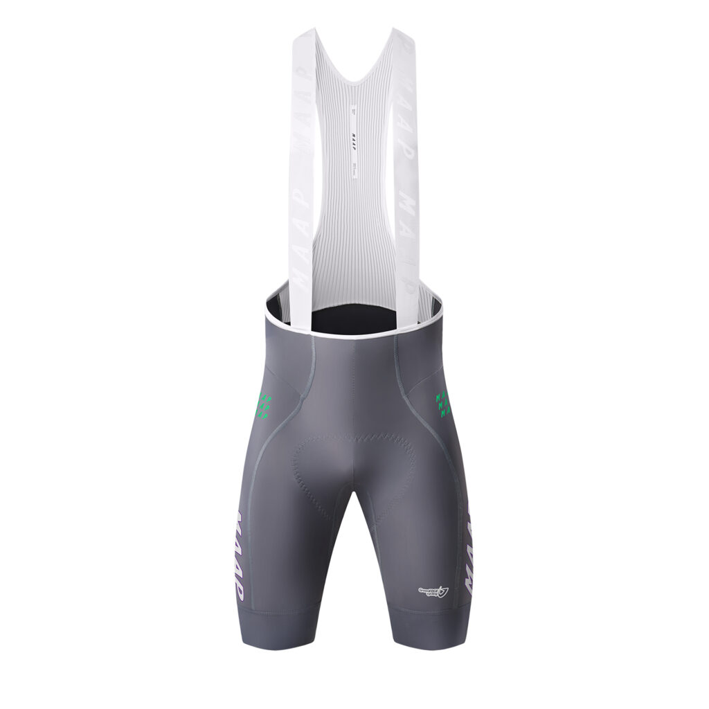 MAAP WorldTour 26 Team Bib Evo kurze Fahrradhose Herren M odyssey/white
