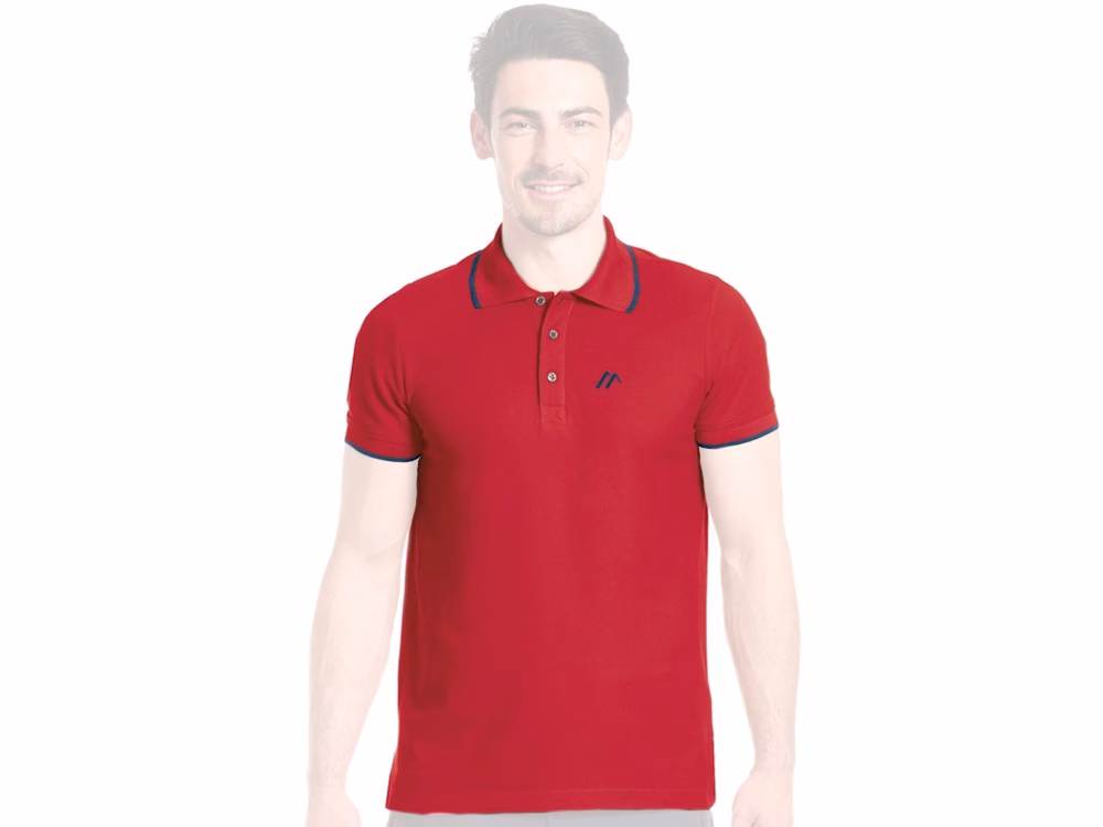 Maier Sports Comfort Poloshirt Herren (salsa)
