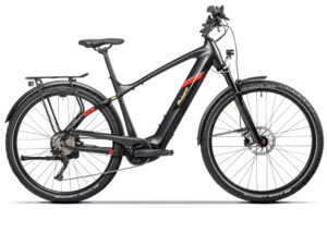 Malaguti Cortina TR 5.2 High | Trekking E-Bike | 29" | 750Wh Bosch CX | schwarz / rot Größe: 44 cm