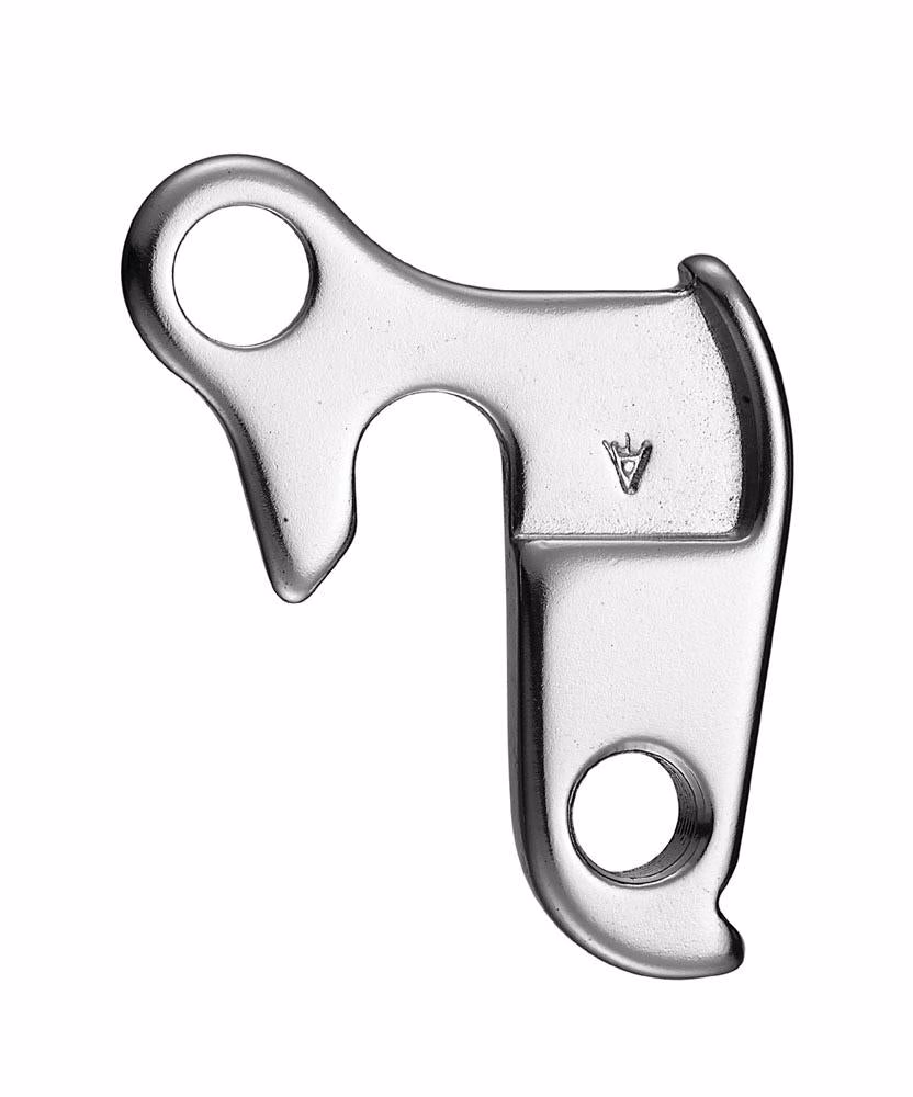 MARWI Schaltauge GH-002 mit Schraubensatz M8x0.75 - Aluminium, silber, passend für Kalkhoff, Raleigh, Univega, Batavus, Focus und Nishiki