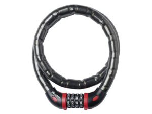 Master Lock 8226 Kabelschloss (1.000 mm | 18 mm | dunkelgrau | mit Halter)