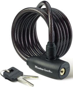 Master Lock Kabelschloss Family 8126 8x1.800 mm schwarz