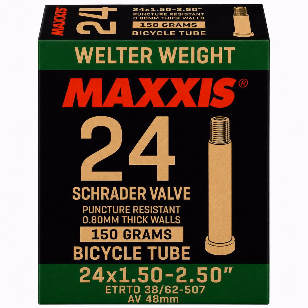 Maxxis WelterWeight Schlauch 24 x 1,50-2,50 Zoll - 40/63-507, AV 48 mm