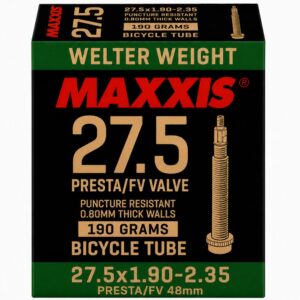 Maxxis WelterWeight Schlauch 27,5 x 1,90-2,35 Zoll - 50/60-584, SV 36 mm