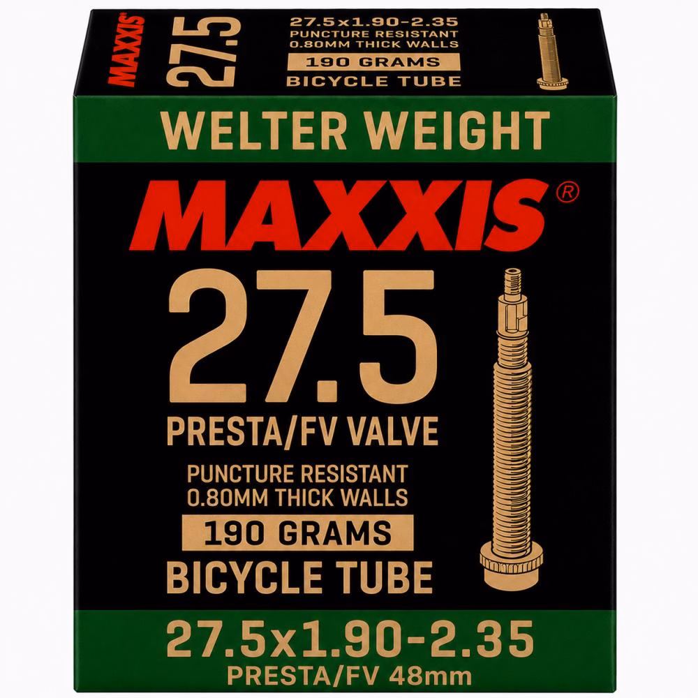 Maxxis WelterWeight Schlauch 27,5 x 1,90-2,35 Zoll - 50/60-584, SV 36 mm