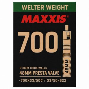 Maxxis WelterWeight Schlauch 28 x 1,30-2,00 Zoll - 33/50-622, SV 48 mm