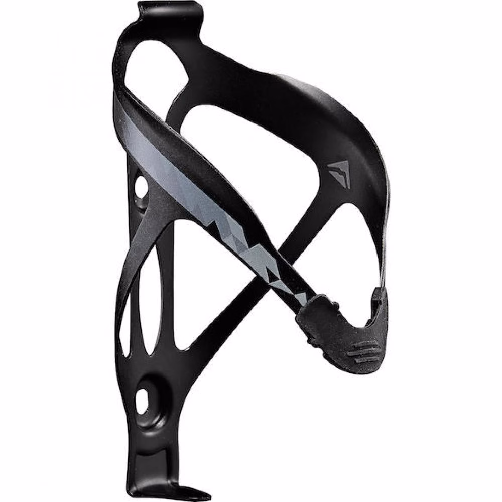 Merida Flaschenhalter Aluminium Advanced Onesize Schwarz/Silber - 39 g leicht, sicherer Halt