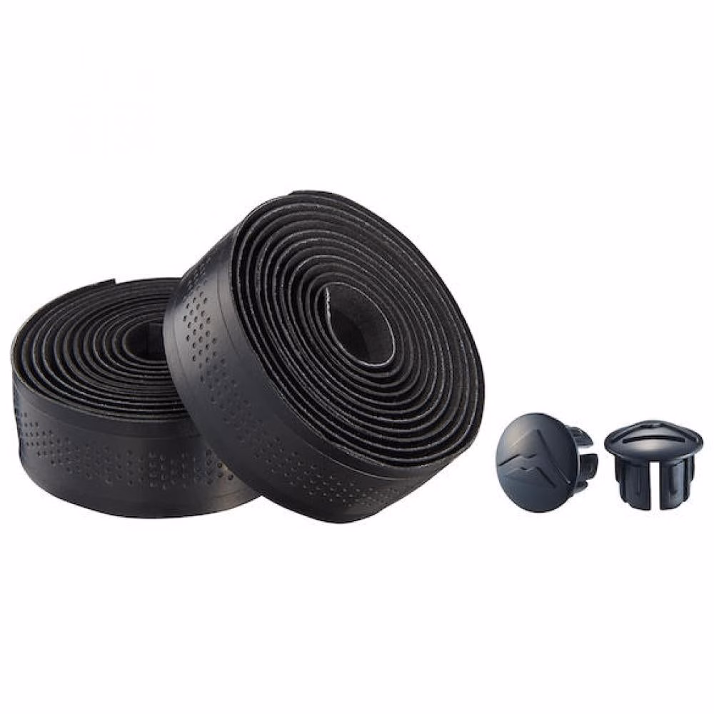 Merida Lenkerband Road TEAM Schwarz - Rutschfester Grip mit 2,6 mm Dämpfung