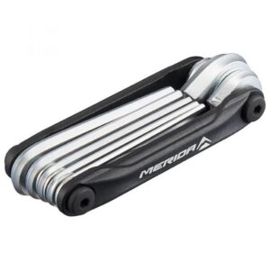 Merida Multitool 9-in-1 Werkzeug 90 x 38 mm Schwarz - Kompaktes Fahrrad-Multitool