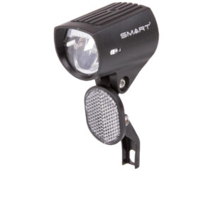 Messingschlager E-Bike-Scheinwerfer LED schwarz DC 6-48V Stvzo
