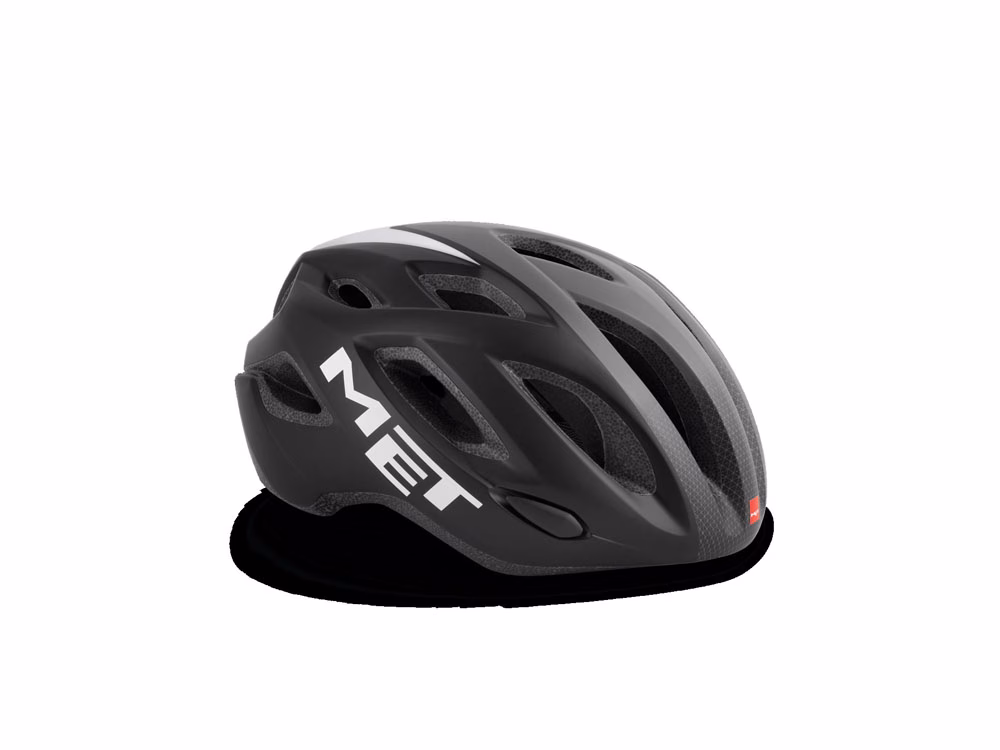 MET Idolo Fahrradhelm (schwarz / grau) Größe:52-59 cm