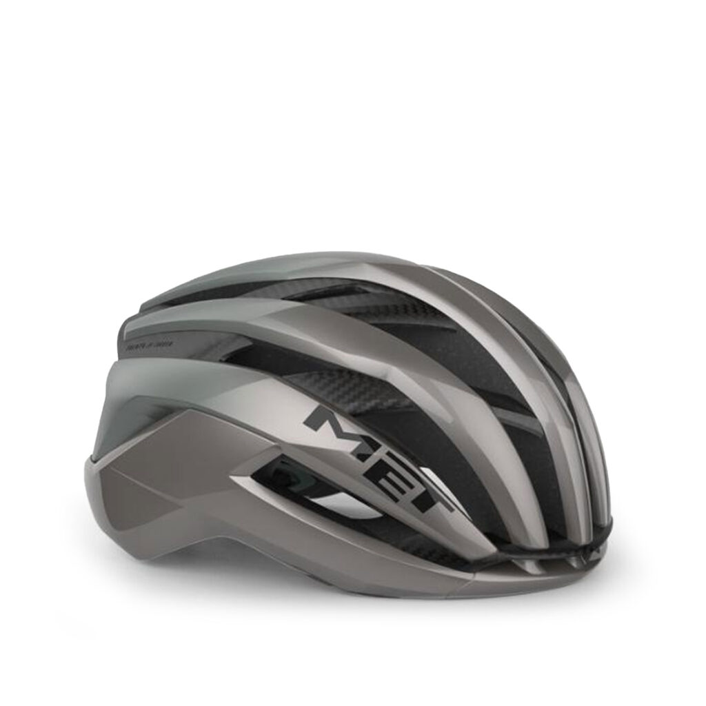 MET Trenta 3K Carbon Rennradhelm mit MIPS® L/58-61cm opal gray/glänzend