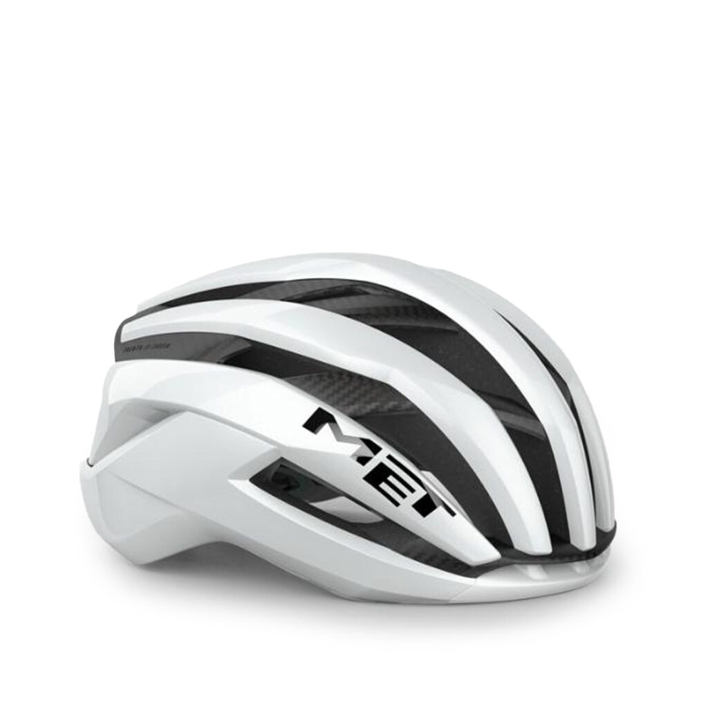MET Trenta 3K Carbon Rennradhelm mit MIPS® L/58-61cm weiß/glänzend